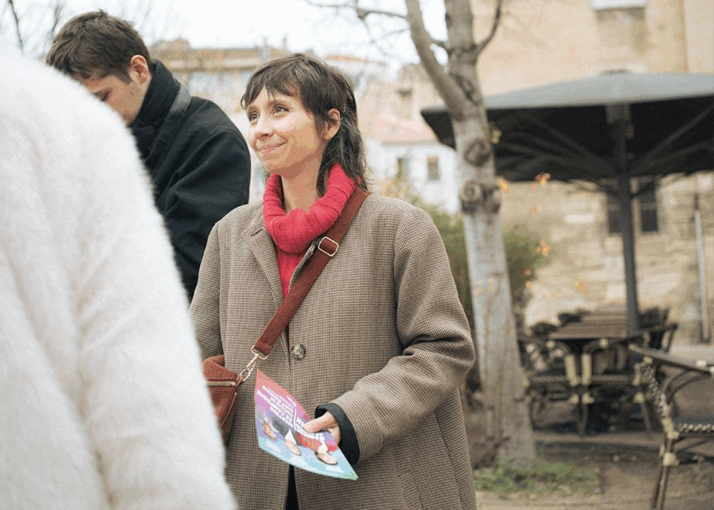 Malgré la fronde anti-LFI, Mathilde Louvain fait son chemin