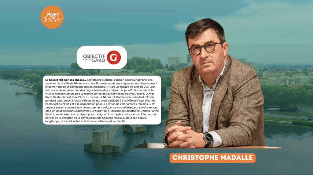 Christophe Madalle, le nouvel homme fort d’Avignon